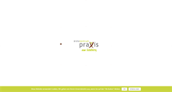 Desktop Screenshot of praxisamgoldberg.com